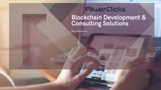 Blockchain Development & Consulting Solutions