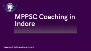 MPPSC Coaching in Indore