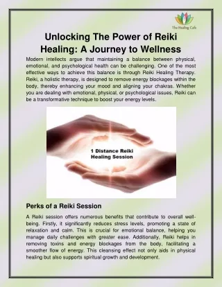 Reiki healing centre in Chandigarh