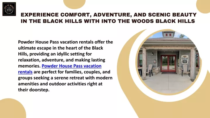 experience comfort adventure and scenic beauty