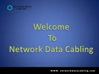 Network cabling contractor - Network Data Cabling