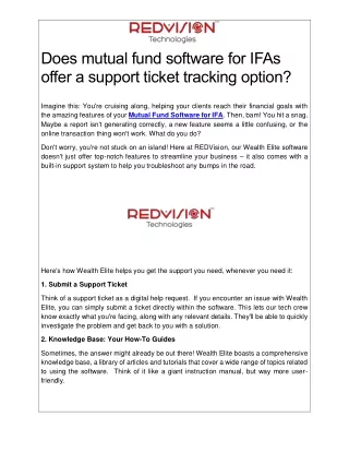does mutual fund software for ifas offer