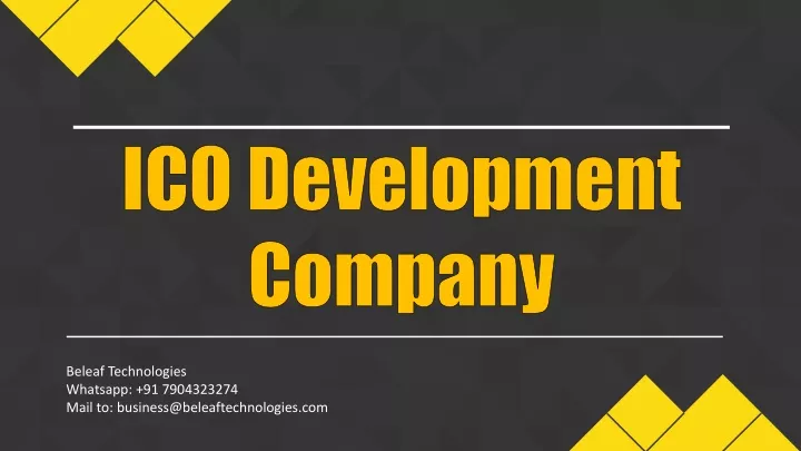 ico development company