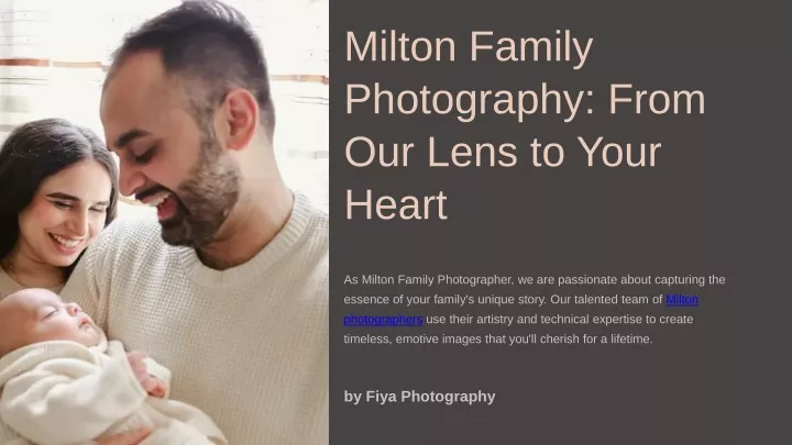 milton family photography from our lens to your