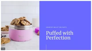 Crunchy Millet Delights