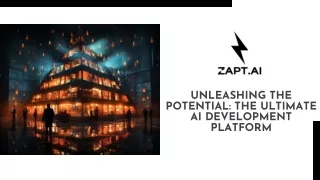 _The Ultimate AI Development Platform In this presentation, we will explore the cutting-edge features and capabilities o