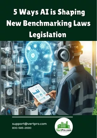 5 Ways AI is Shaping New Benchmarking Laws Legislation