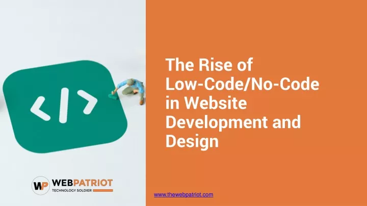 the rise of low code no code in website