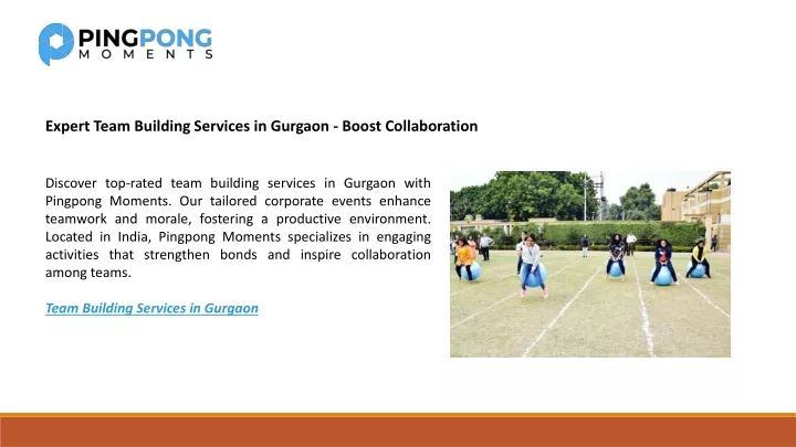 expert team building services in gurgaon boost