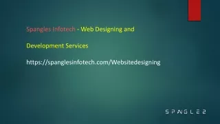 Professional web design company in kanyakumari - spanglesinfotech.com