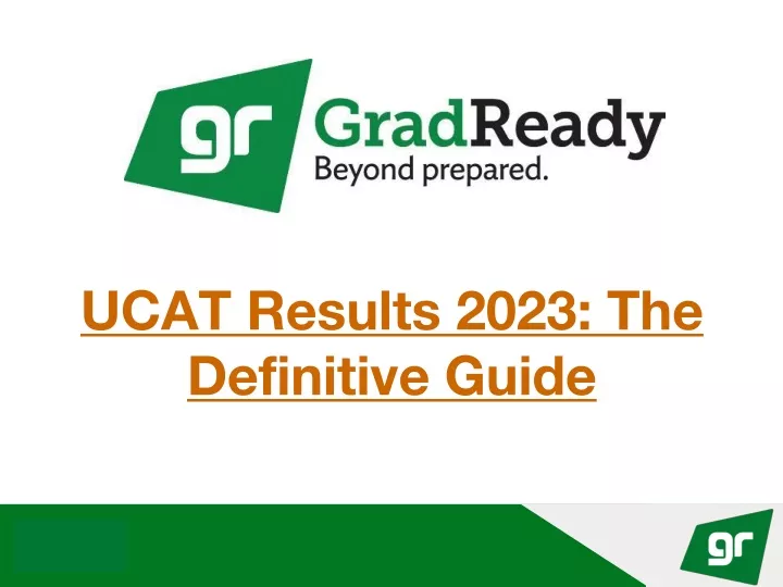 ucat results 2023 the definitive guide