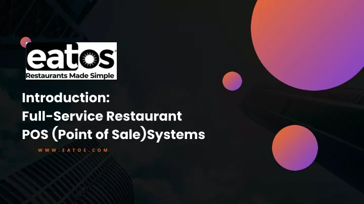 introduction full service restaurant pos point