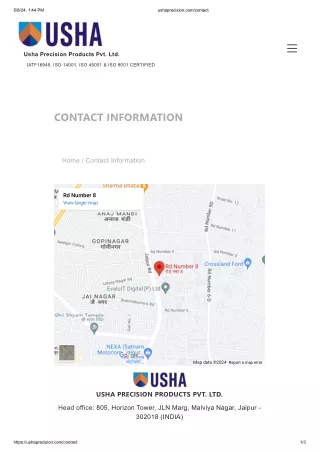 ushaprecision.com_contact