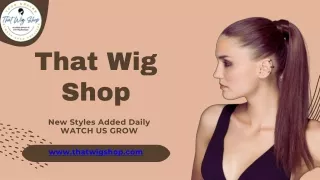 Buy Best Wigs Online from an Array of Brands and Types