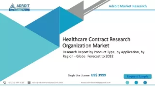 Healthcare cro Market Future Prospects, Trends, Growth, Key Player SWOT Analysis