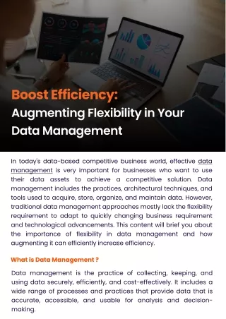 boost efficiency augmenting flexibility in your
