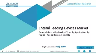enteral feeding devices market