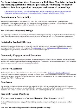 Sustainable Cannabis Practices: Environmentally-Friendly Measures in Dispensary