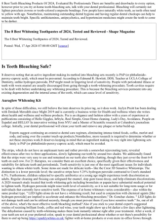 Just How To Do Away With Yellow Teeth: 7 Home Remedies