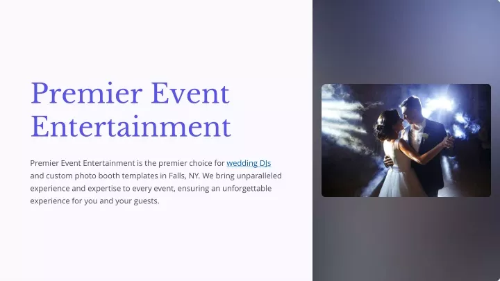 premier event entertainment