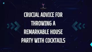 House Party Cocktails