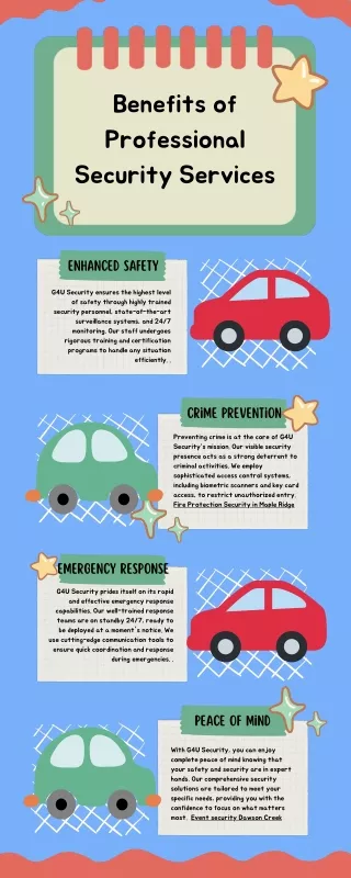 Benefits of Professional Security Services