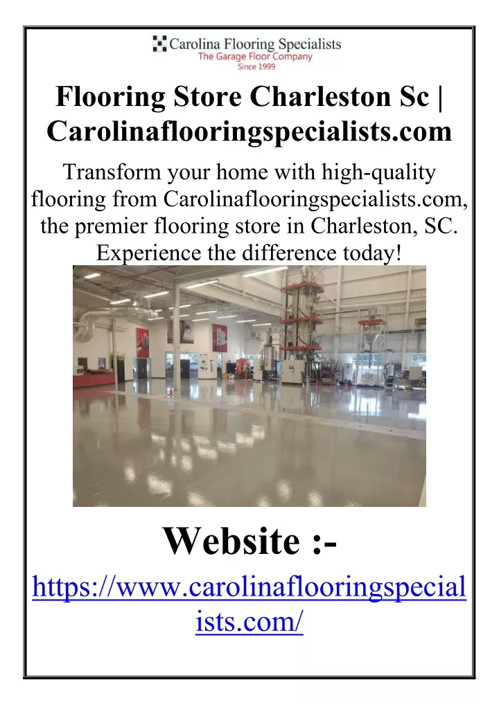 flooring store charleston