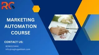 marketing automation course