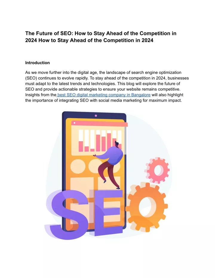 the future of seo how to stay ahead