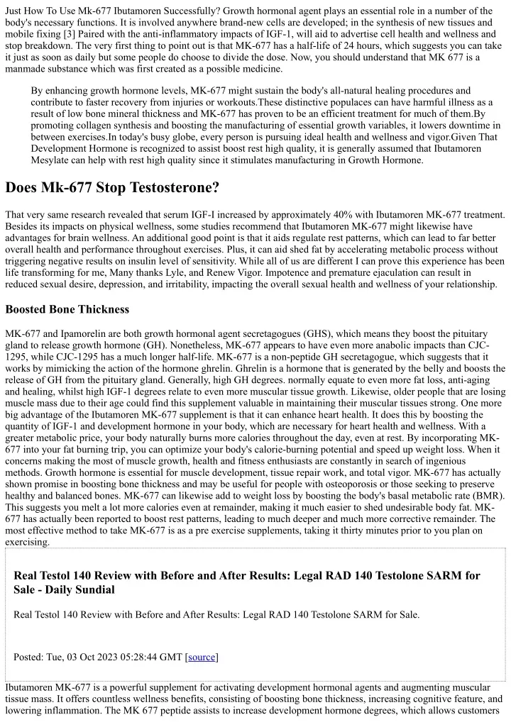 PPT - Mk-677 Dosage Calculator And Chart A-z Overview PowerPoint ...