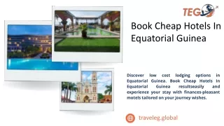 Book Cheap Hotels In Equatorial Guinea