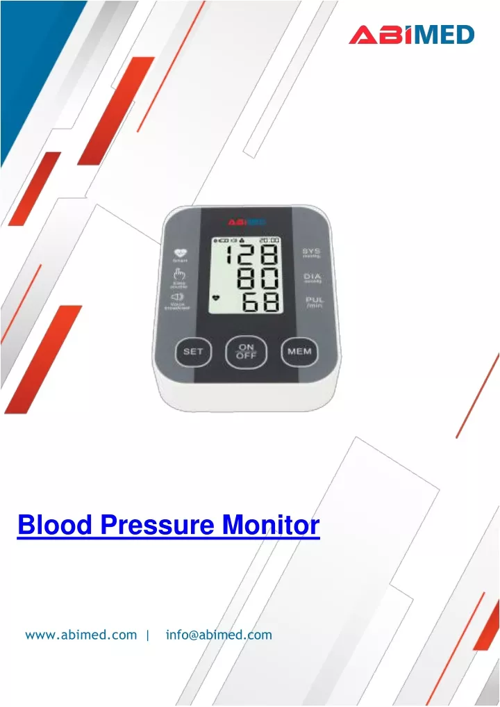 blood pressure monitor