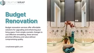 budget budget budget renovation renovation