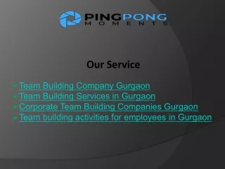 our service