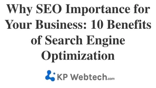 10 Benefits of Search Engine Optimization