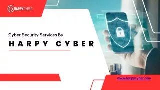 Best Cyber Security Services by Harpy Cyber