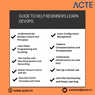 guide to help beginners learn devops