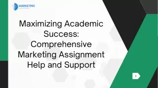 Your paragraph text "Maximizing Academic Success: Comprehensive Marketing Ass(3)