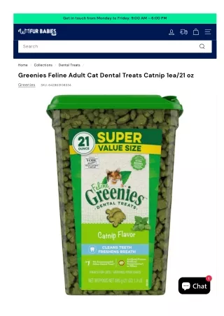 Greenies Feline Adult Cat