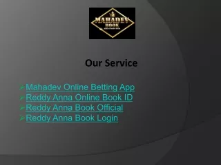 Mahadev Betting App - Mahadev Online Betting Provider