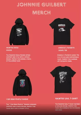 Explore Johnnie Guilbert’s Emo-Pop Merchandise