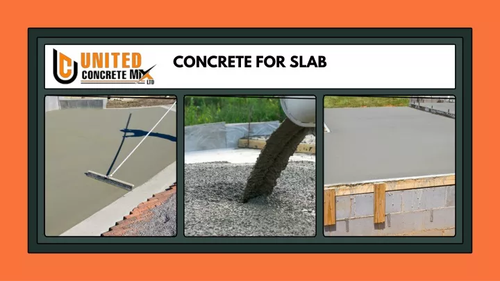 concrete for slab