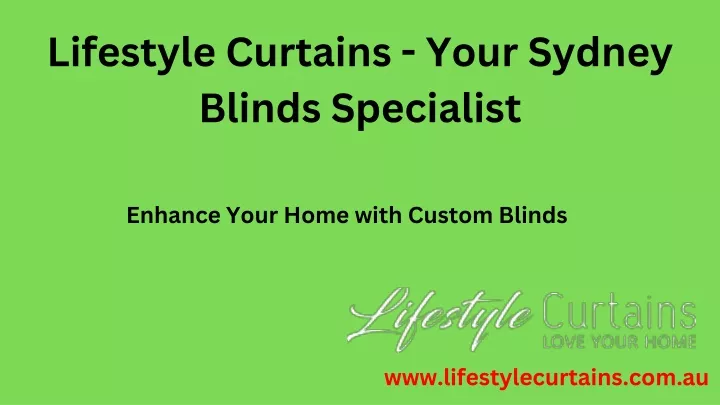 lifestyle curtains your sydney blinds specialist