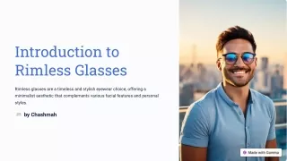 Introduction-to-Rimless-Glasses for The Best Price