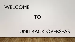 welcome