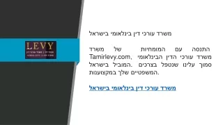 tamirlevy com