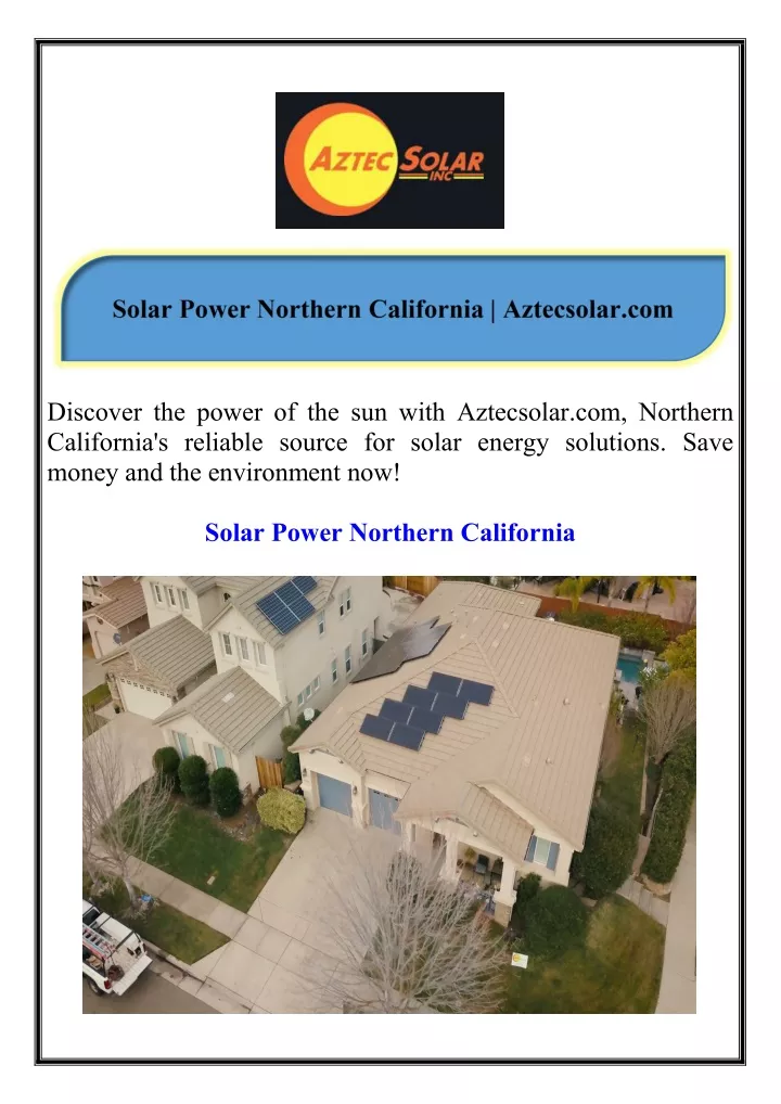 discover the power of the sun with aztecsolar