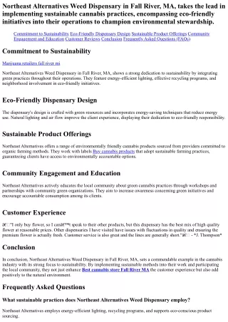 Sustainable Cannabis Practices: Environmentally-Friendly Measures in Dispensary