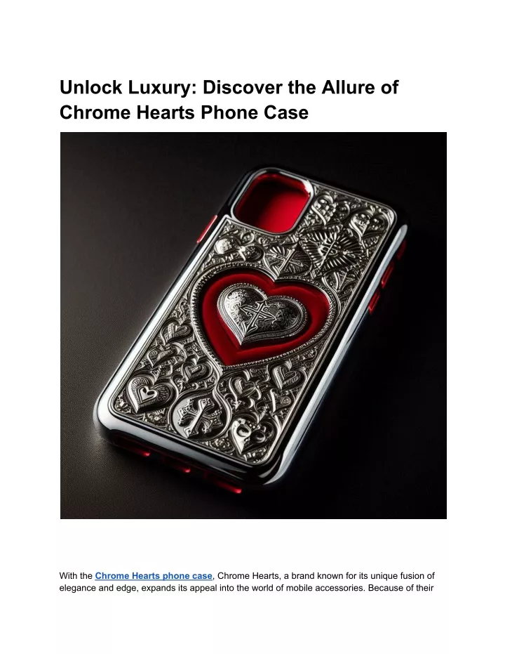 unlock luxury discover the allure of chrome