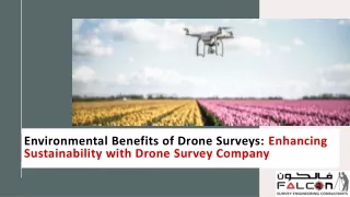 Enhancing Sustainability with Drone Survey Company